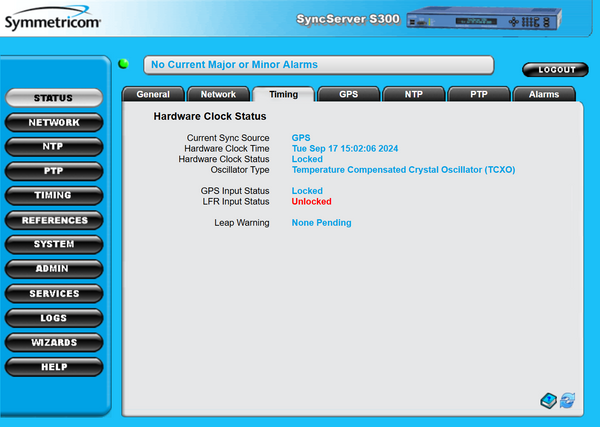 Symmetricom SyncServer PTP S300 UPGRADED GPS IEEE-1588 NTP Network Time Server-www.prostudioconnection.com