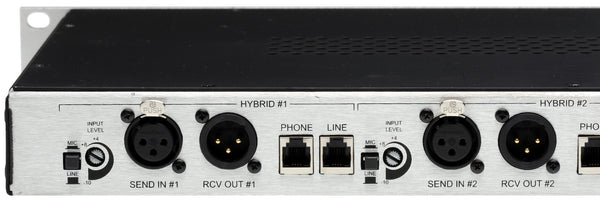 Telos HX2 Dual Digital Hybrid Broadcast Phone Line Audio Interface 2 Lines HX-2-www.prostudioconnection.com