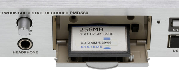 Marantz PMD580 Balanced XLR AES Digital Networked Solid State Recorder Rackmount-www.prostudioconnection.com