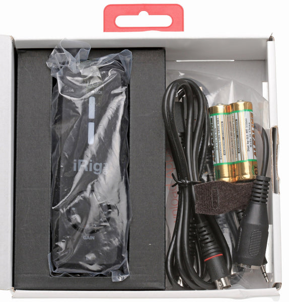 IK Multimedia iRig PRO I/O USB Audio Interface MIDI - OPEN BOX-www.prostudioconnection.com