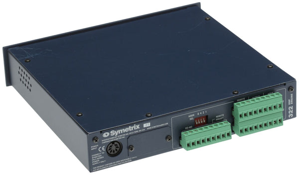 Symetrix 322 DSP Digital Audio Dynamics Processor AGC Auto/Remote Gain Control [Used]-www.prostudioconnection.com