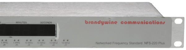 Brandywine NFS-220 Plus GPS OCXO NTP Time Server Network Frequency Standard [Used]-www.prostudioconnection.com
