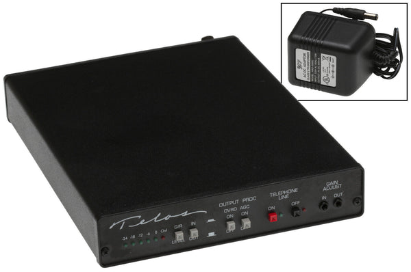 Telos One Cased w SAA Auto Answer Digital Phone Hybrid Broadcast Audio Interface-www.prostudioconnection.com