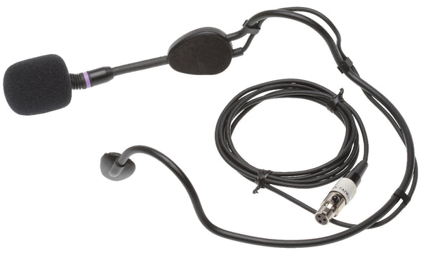 AKG C444 Head-Worn Condenser Electret Headset Microphone C 444 w/ Wind Shield-www.prostudioconnection.com