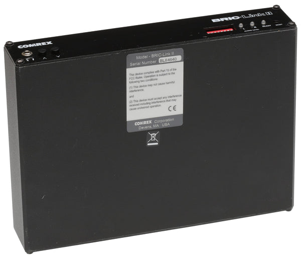 Comrex BRIC-Link II Broadcast Audio Over IP Duplex Digital Codec w/ Opus & AAC [Used]-www.prostudioconnection.com