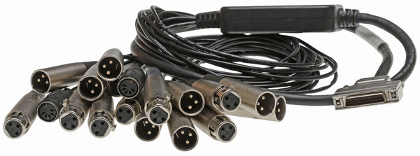 Digigram SC147900101-B Mixart 8 Balanced Analog XLR Breakout Input/Output Cable-www.prostudioconnection.com