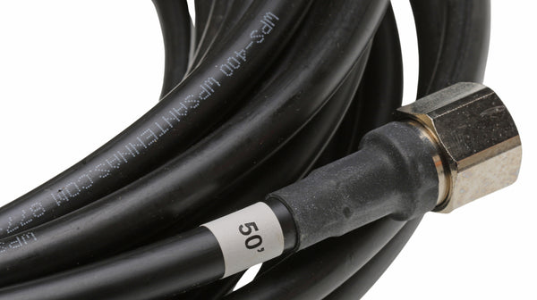 50ft LMR-400 RG-8 Low Loss GPS Antenna Downlead Coax Cable w/ N Connector Male-www.prostudioconnection.com