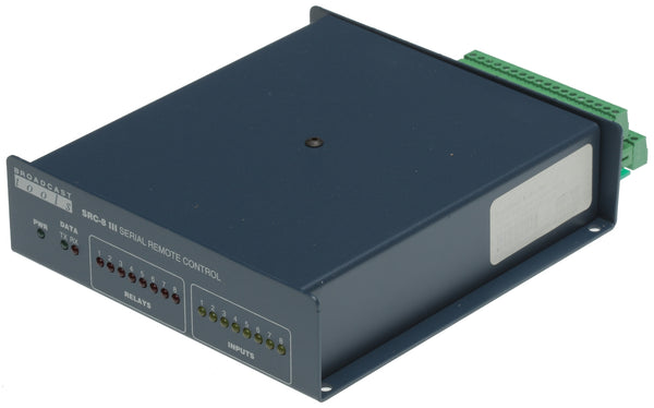 Broadcast Tools SRC 8 III Serial Remote Control Broadcast Automation Relay Box-www.prostudioconnection.com