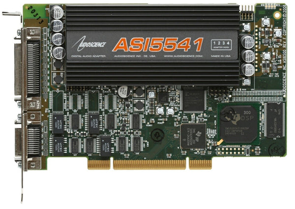 AudioScience ASI5541 Broadcast Multichannel Quad AES/EBU Digital PCI Sound Card [Refurbished]-www.prostudioconnection.com