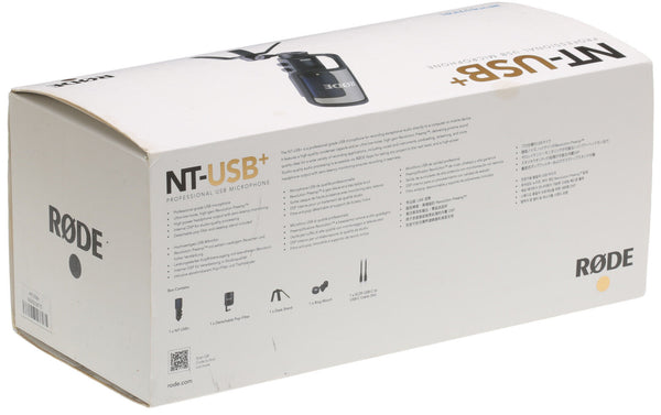 Rode NT-USB+ Professional USB Cardioid Condenser Voiceover Microphone-www.prostudioconnection.com