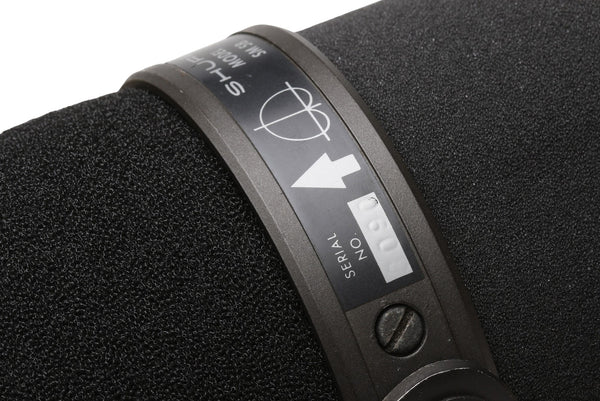 Shure SM-5B Broadcast Voiceover Mic Cardioid Dynamic Vocal Boom Microphone SM5B-www.prostudioconnection.com