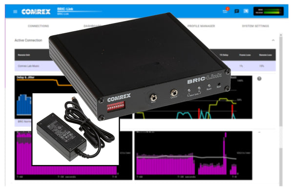 Comrex BRIC-Link Classic Broadcast Audio Over IP Digital AAC Opus Codec SIP-www.prostudioconnection.com