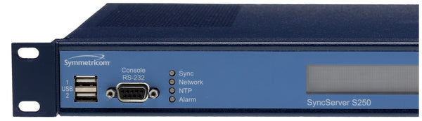 Symmetricom SyncServer S250 OCXO UPGRADED u-blox GPS NTP Network Time Server [Used]-www.prostudioconnection.com