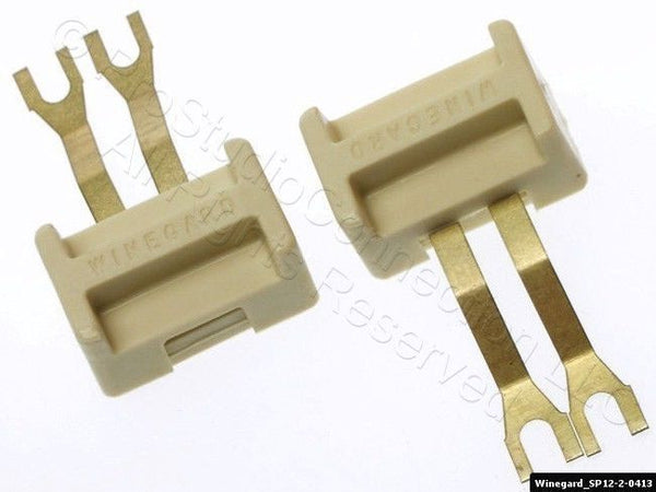 Winegard 300 Ohm Antenna Downlead to Terminal Block Screw Connector PAIR SP-12-www.prostudioconnection.com