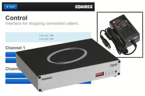Comrex Opal Digital Wideband Broadcast Opus Codec 2-Line Audio Over IP Endpoint-www.prostudioconnection.com