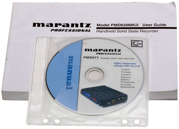 Marantz PMD671 Solid State CF Card 96Khz 24Bits Field ENG Recorder ** PARTS ** [For Parts]-www.prostudioconnection.com