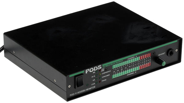 Ward Beck PODS POD-11 AES Digital Audio Monitor Balanced Analog DAC Converter-www.prostudioconnection.com