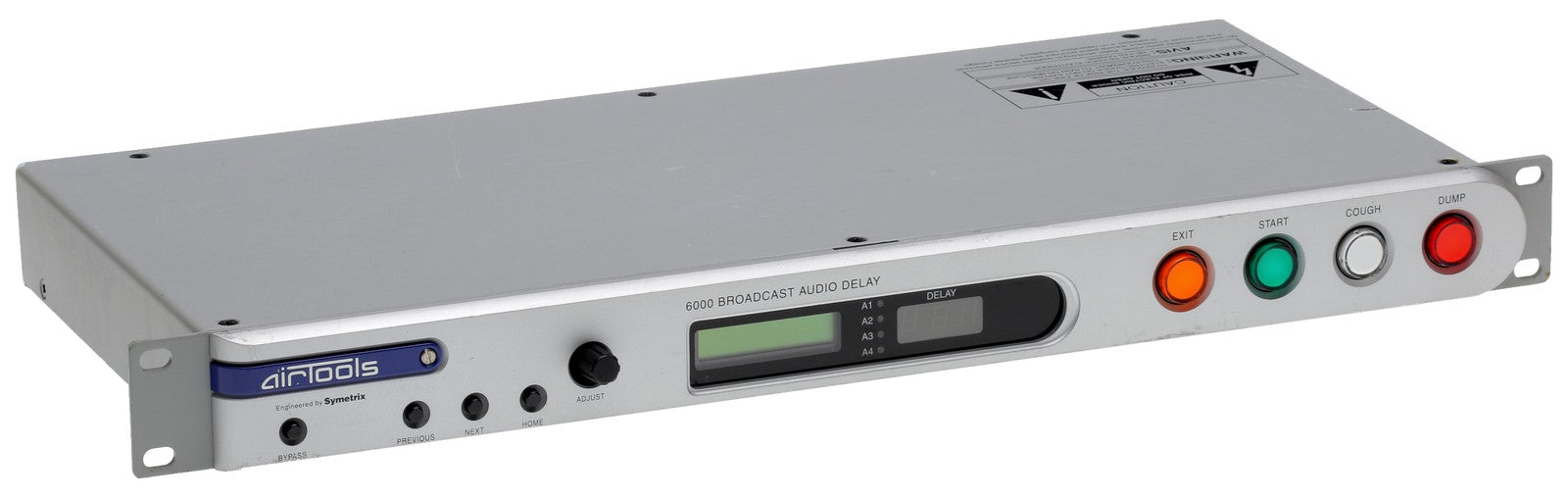 Symetrix Airtools 6000 Broadcast 40 Sec Profanity DUMP Button Delay XLR Balanced-www.prostudioconnection.com