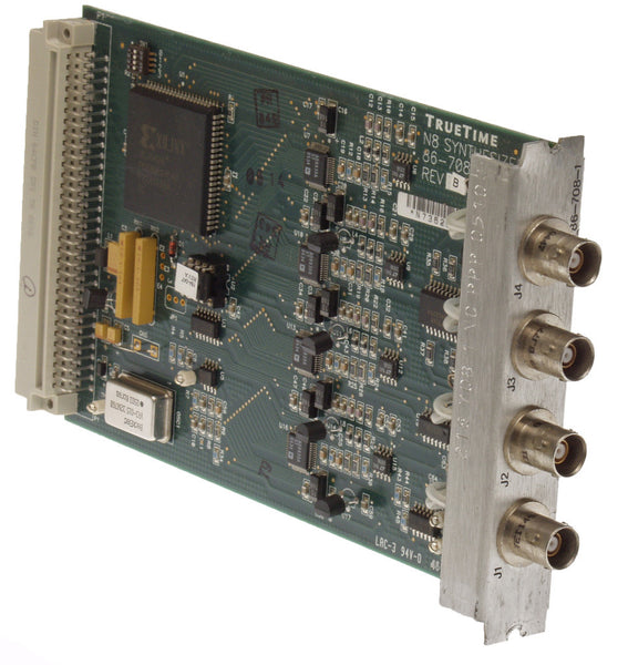 Symmetricom TrueTime 86-708-1 N8 Frequency Synthesizer Triax RS-422 Add-In Card [Refurbished]-www.prostudioconnection.com