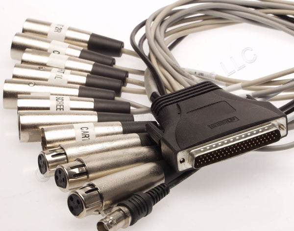 Digigram SC139900101 PCX820np PCX800 XLR I/O Balanced Sound Card Breakout Cable [Used]-www.prostudioconnection.com