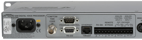 Airtools Symetrix 6200 Digital Mic Preamplifier Voice Speech Processor Voiceover-www.prostudioconnection.com