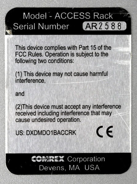 Comrex ACCESS Codec AES Audio Over IP Endpoint AAC Internet AoIP w/ TS License-www.prostudioconnection.com