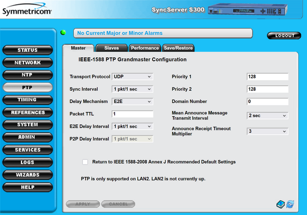 Symmetricom SyncServer PTP S300 UPGRADED GPS NTP Network Time Server NEW DISPLAY-www.prostudioconnection.com