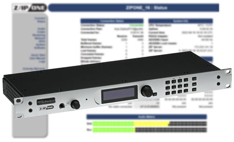 Telos Z/IP ONE w/ AES Remote Codec Audio Over IP Internet Transmission Endpoint-www.prostudioconnection.com