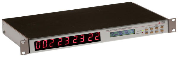 Arbiter Systems 1093C Opt 28 UPGRADED GPS Atomic Time Clock Receiver LED Display [Refurbished]-www.prostudioconnection.com