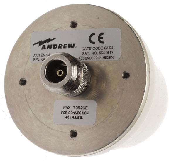 Andrew GPS-PBW-26N/B 26dB 5V Small 2.5" Dia Antenna Telecom Timing N Conn Lucent-www.prostudioconnection.com