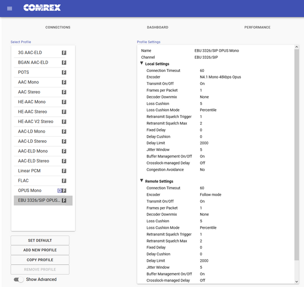 Comrex ACCESS AAC Codec AES Audio Over IP Endpoint Internet AoIP w/ TS License-www.prostudioconnection.com
