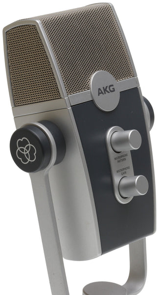 AKG Lyra USB-C Voiceover Microphone 192 kHz Podcast - C44USB-www.prostudioconnection.com