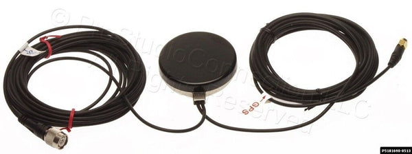 Sanav AU-3S-AMPS/1900 GPS 27dB Antenna SMA Male & 850/1900 MHz Cellular TNC Male-www.prostudioconnection.com