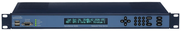 Symmetricom SyncServer S250 OCXO UPGRADED ublox GPS NTP Network Time Server-www.prostudioconnection.com