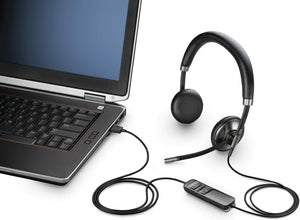 Plantronics Blackwire C725-UC Wired USB Headset Active Noise Canceling 202580-01 [New]-www.prostudioconnection.com