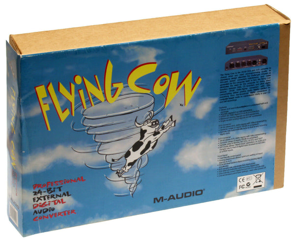 M-Audio Flying Cow 24 Bit XLR Analog AES/EBU S/PDIF Digital Analog Converter NEW-www.prostudioconnection.com