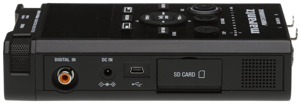 Marantz PMD661 MKIII Solid State SD Card Field Recorder Balanced XLR SPDIF Input [Used]-www.prostudioconnection.com