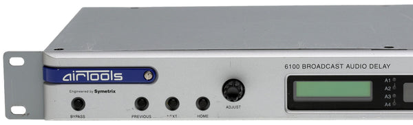 Symetrix Airtools 6100 Broadcast Profanity Delay AES Digital Audio DUMP Button-www.prostudioconnection.com