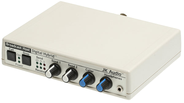 JK Audio Broadcast Host Audio Console Phone Line Interface Digital Hybrid IFB-www.prostudioconnection.com