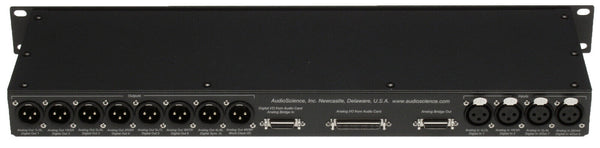 AudioScience BOB1024 Digital/Analog XLR Sound Card Breakout Box NEW WITH CABLES-www.prostudioconnection.com