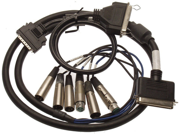 AudioScience CBL1012 XLR ASI6012 Analog Breakout Cable 2 Stereo Outs CBL1004 [Used]-www.prostudioconnection.com