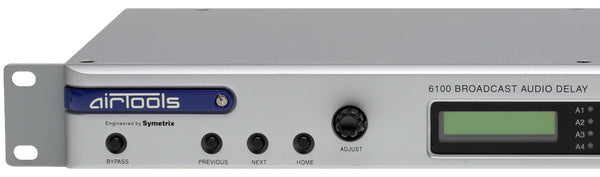 Symetrix Airtools 6100 AES Digital Audio Broadcast Profanity Delay DUMP Button-www.prostudioconnection.com