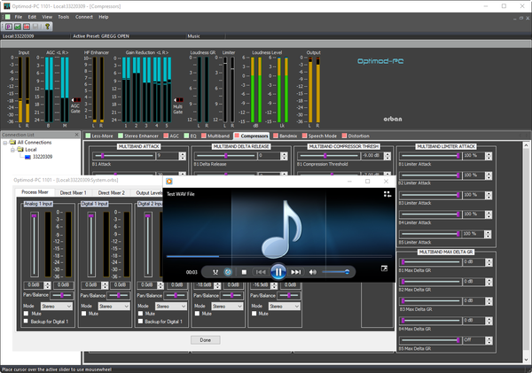Orban Optimod PC1101e 5-Band Digital Audio On-Air Processing PCIe Card PC-1101-www.prostudioconnection.com