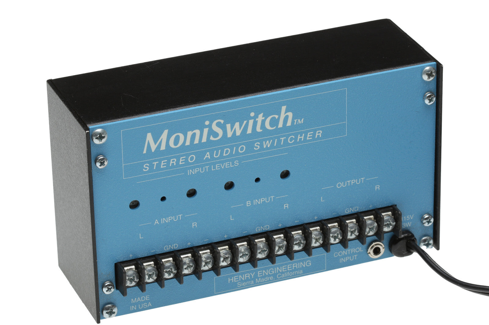 Henry Engineering MoniSwitch Studio Stereo Headphones Audio Source Switcher GPI [Used]-www.prostudioconnection.com