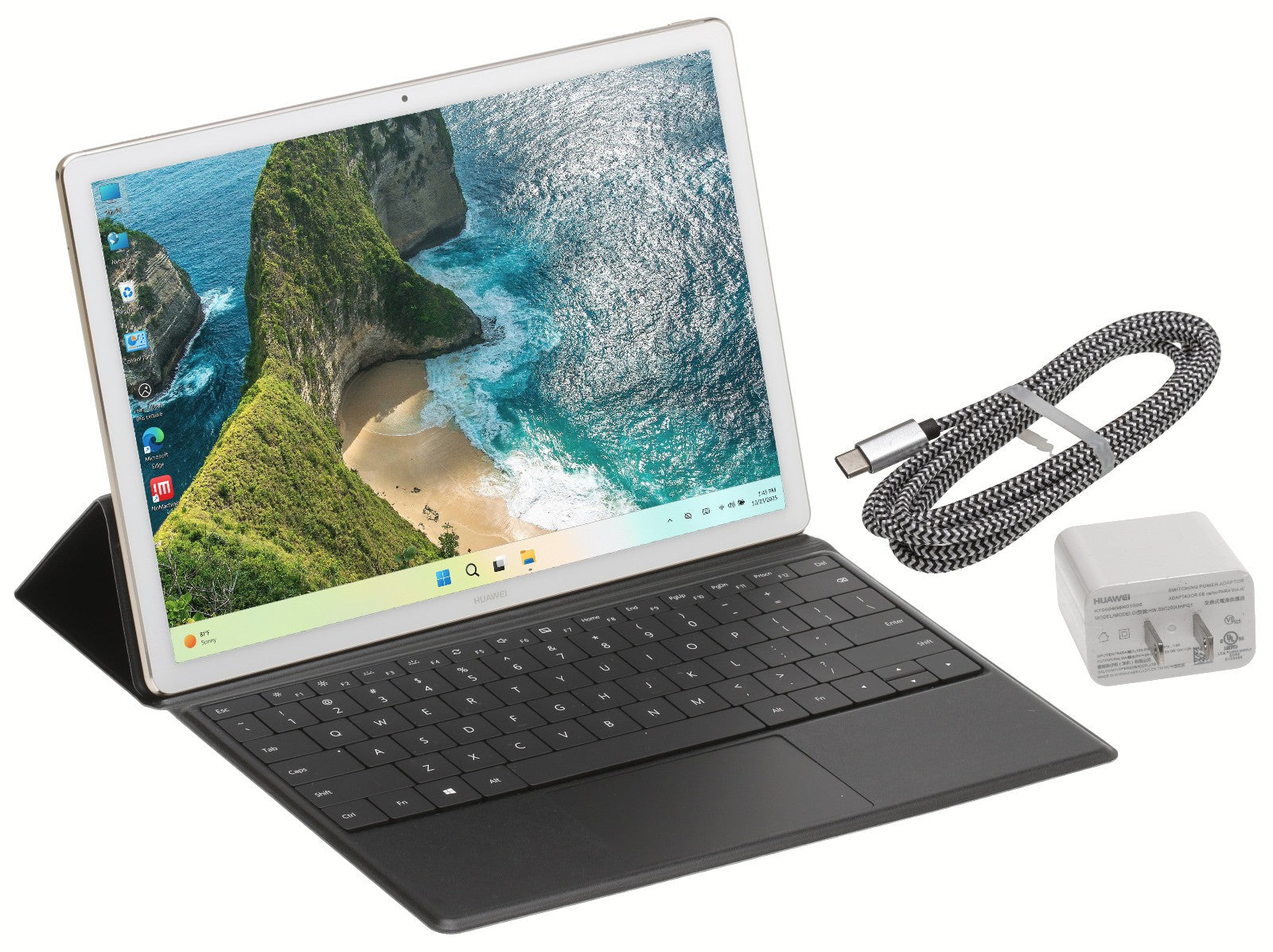 Huawei Matebook 12" 2160x1440 Touchscreen HZ-W19 Intel M5 8GB 256GB with Keyboard Case - MINT!-www.prostudioconnection.com