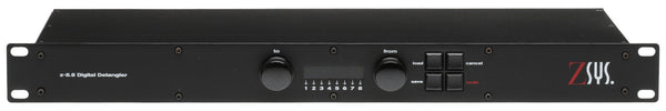 Z-Sys Z-8.8 1U AES Digital Detangler XLR BNC Coax TOSlink Audio Patchbay Router-www.prostudioconnection.com