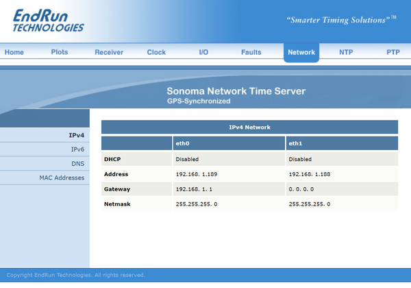 Endrun Technologies Sonoma N12 GPS OCXO Network PTP 1588 Master NTP Time Server-www.prostudioconnection.com