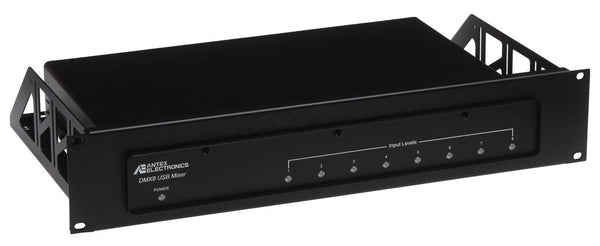 NEW Antex DMX8 Rackmount USB Court Recording 8 Channel Mixer PC Interface DMX 8-www.prostudioconnection.com