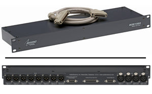 AudioScience BOB1024 Sound Card XLR Breakout Box Rackmount w 50 Pin Analog Cable-www.prostudioconnection.com