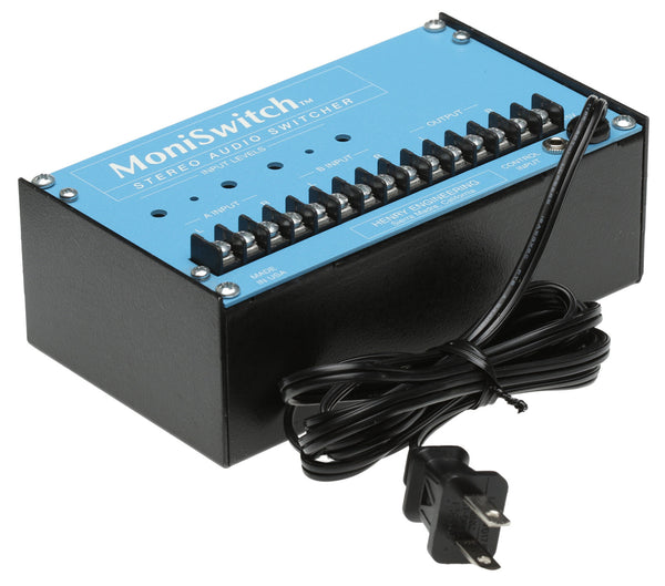 Henry Engineering MoniSwitch Studio Stereo Headphones Audio Source Switcher GPI [Used]-www.prostudioconnection.com